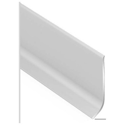 Rodapé Zacalo Z3 PVC 60mmx2500mm Branco