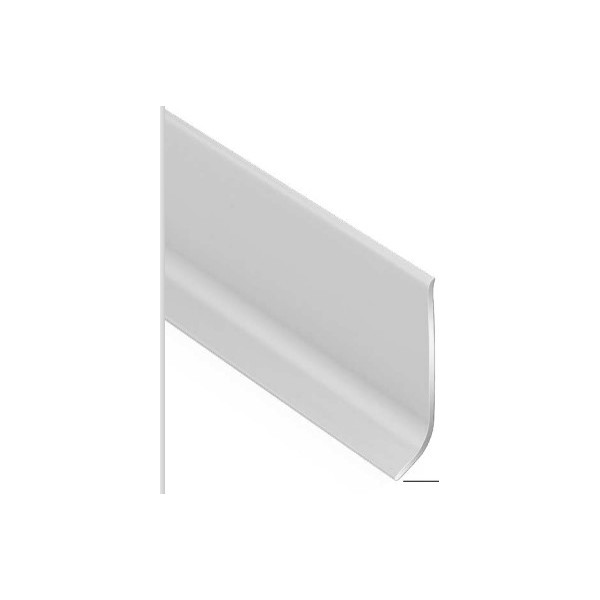 Rodapé Zacalo Z3 PVC 60mmx2500mm Branco