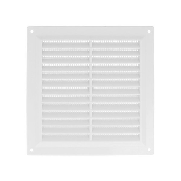 Grelha Vent. Quadrado Plast. 170x170 Branco