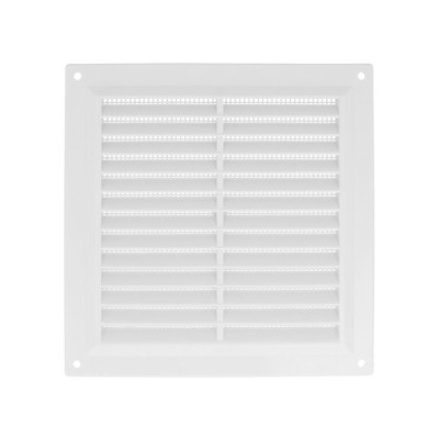 Grelha Vent. Quadrado Plast. 200x200 Branco