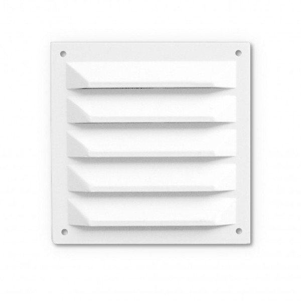 Grelha Vent. PVC 120x120 Branca