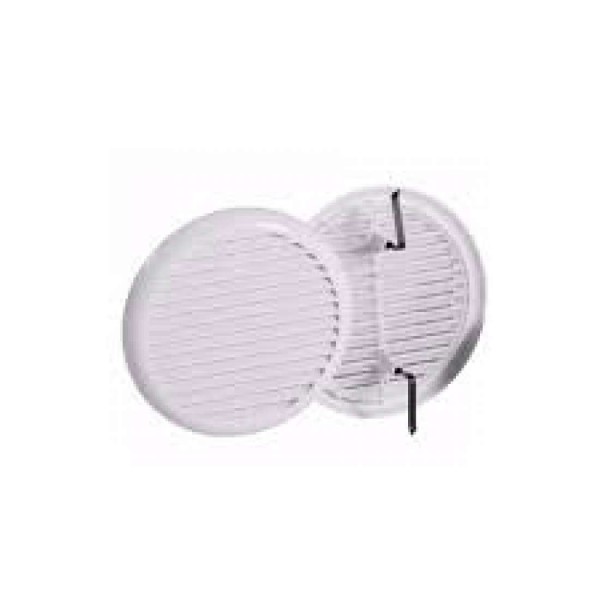 Ventilador Redondo PVC 140mm Branco