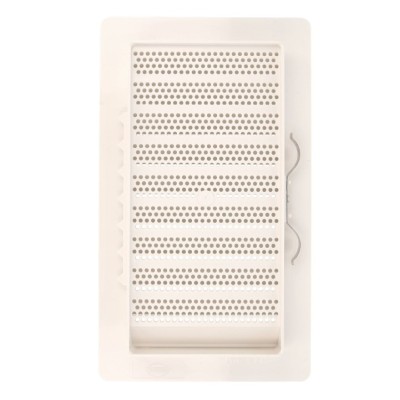 Grelha Vent. 200x140 ABS Branco