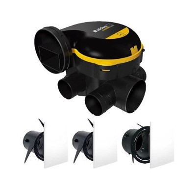 Kit VMC Aldes Easyhome Auto C/Terminais Colorline