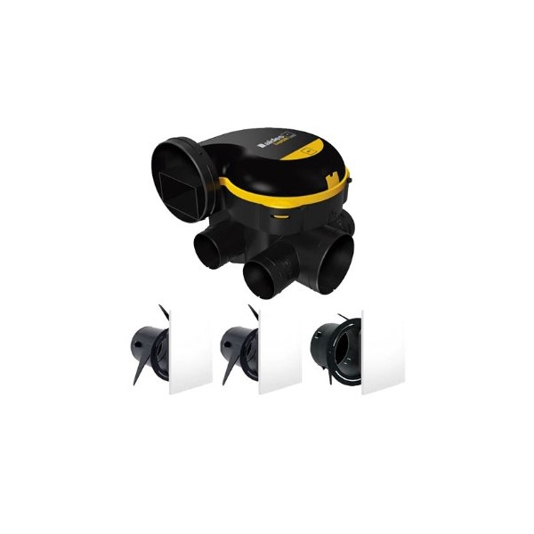 Kit VMC Aldes Easyhome Auto C/Terminais Colorline