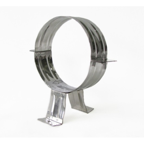 Abraçadeira Parede P/Tubo Aço Inox 200mm