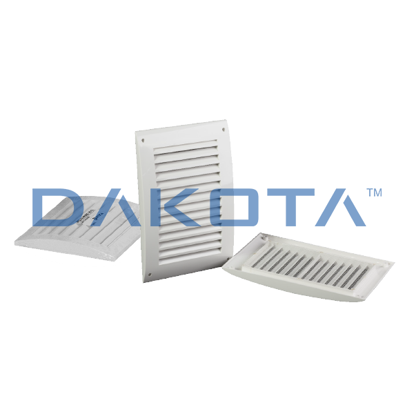 Grelha Vent. Quadrado C/Prec. Reg.  ABS 190x190