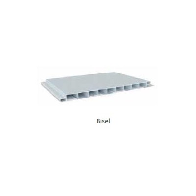 Tecto PVC S/Revestimento C/Microbisel Clássico 143mm 