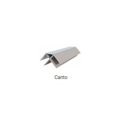 Canto Remate P/Tecto PVC S/Revestimento Branco