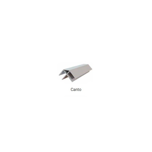 Canto Remate P/Tecto PVC S/Revestimento Branco