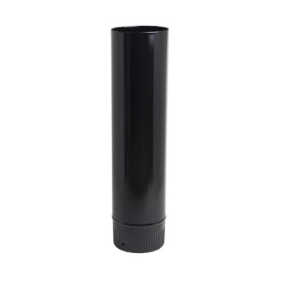 Tubo Aço Inox 304 Pintado Preto 100mm 1,00mt