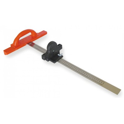 Cortador Esquadro P/Placas Gesso 60cm C/Guia Mondelin