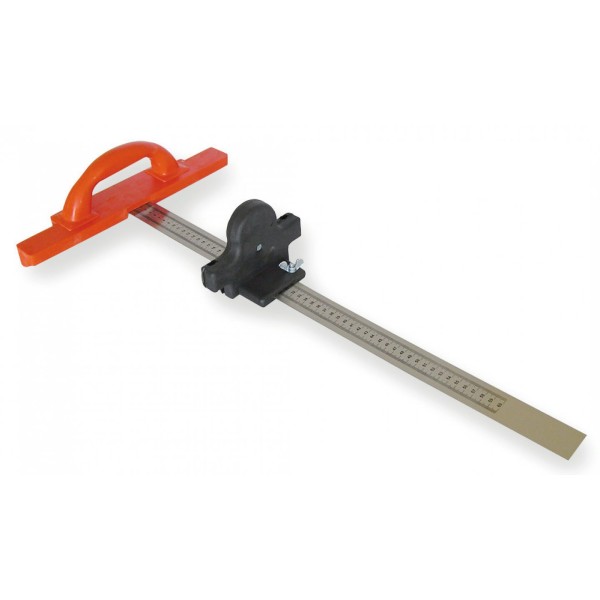Cortador Esquadro P/Placas Gesso 60cm C/Guia Mondelin