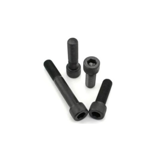 Paraf. Aço 12.9 C/Cilind. Sext. Int. R. Parcial M8x40 Preto Din 912