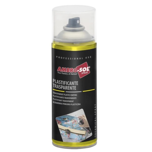Spray Acrilico Transparente Brilh. I270 400ml Ambro-sol