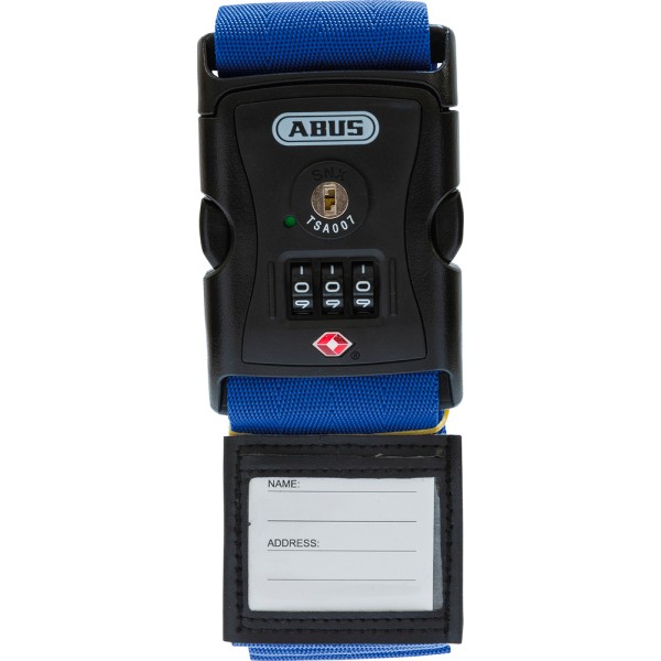 Cinta Cadeado Ajustavel P/Mala Viagem ABUS 620TSA/192 Preta