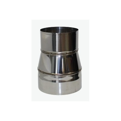 Redução Conica Aço Inox 304 Eco 120x80mm F/F