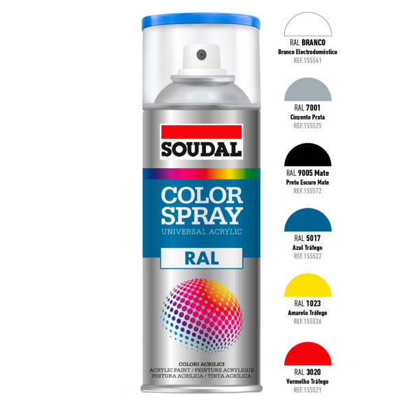 Spray Acrilico Ral 9006 Aluminio 400ml