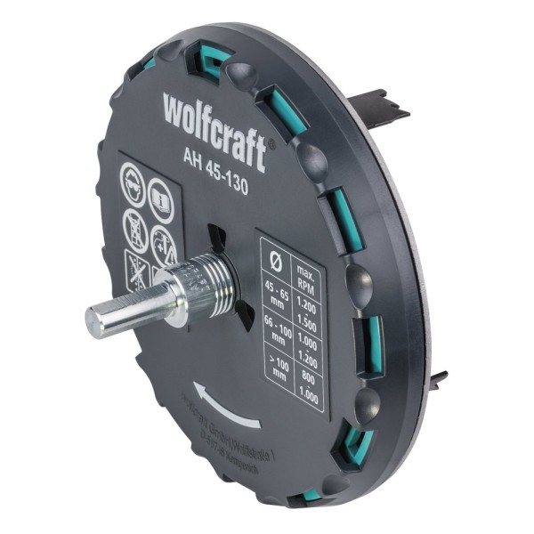Broca Coroa Ajustavel P/Focos AH 45-90mm Wolfcraft