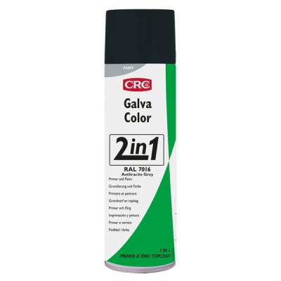 Spray Zinco Cinza Antracite 7016 CRC Galvacor 500ml