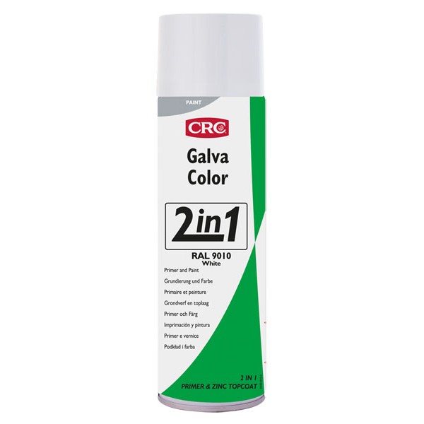 Spray Zinco Branco 9010 CRC Galvacor 500ml