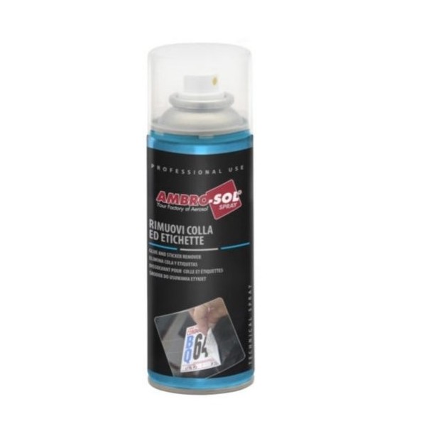 Spray Limpeza Removedor Colas e Etiquetas  P304 400ml Ambro-sol