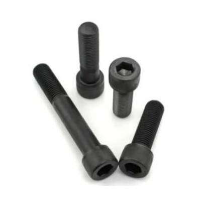 Paraf. Aço 12.9 C/Cilind. Sext. Int. R. Parcial M14x80 Preto Din 912