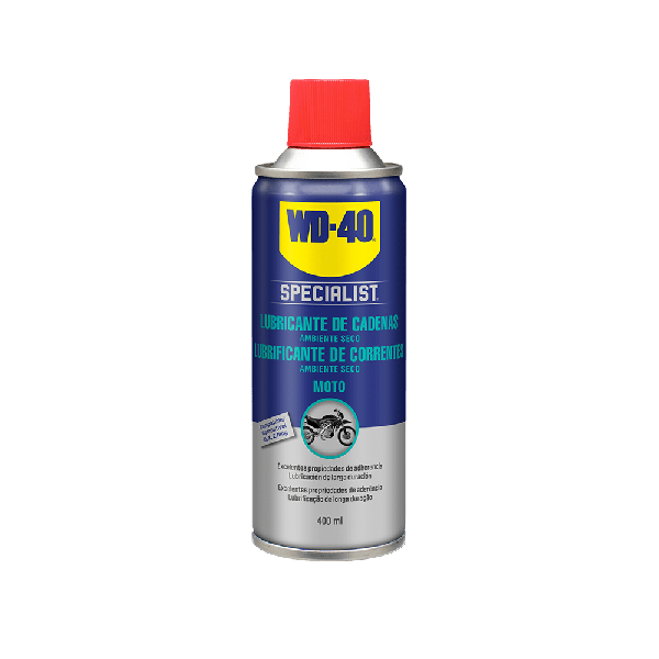 Spray WD-40 Massa P/Corrente Motos 400ml