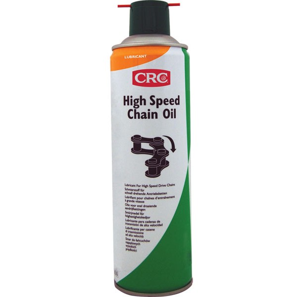 Spray Lubrif. Espuma CRC High Speed Chain Oil 500ml
