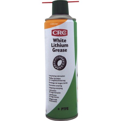 Spray Massa Lub. Litio Branca CRC White Lith Grease Ind 500ml