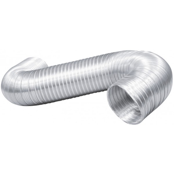 Tubo Aluminio Flex. 125mm (5 mt)