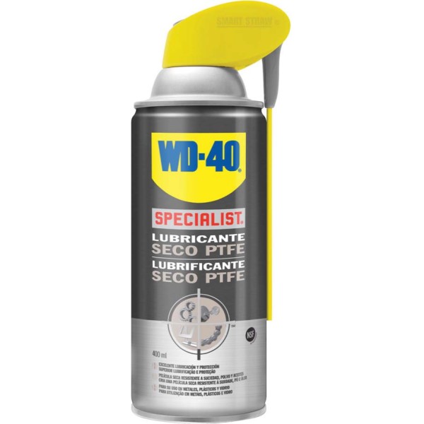 Óleo Spray WD-40 Lubr.Seco 400ml Dupla Acção