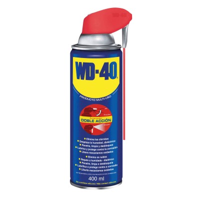 Óleo Spray WD-40 Lub. Silicone 400ml Dupla Acção