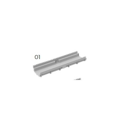 Canal Pegasus Plus Clip 130x40x500 Cinza