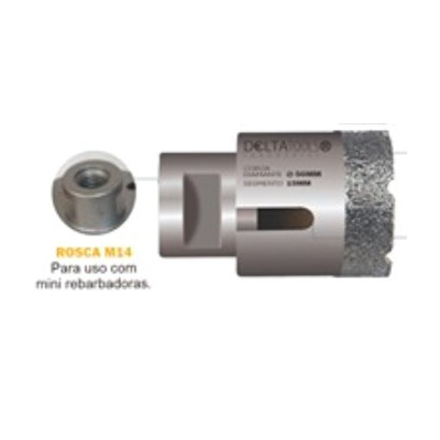 Broca Craniana P/Cerâmica M14 x 20mm
