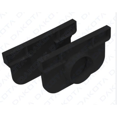 Topo P/Canal Pegasus Plus 100x35 Preto 2 Peças