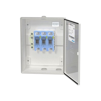 Caixa P/Fusiveis C/Portinhola Equip. P/Trifásica KVOPT