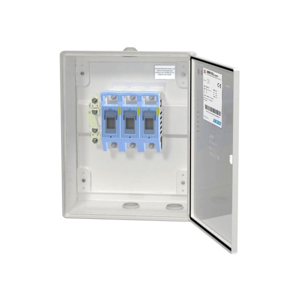 Caixa P/Fusiveis C/Portinhola Equip. P/Trifásica KVOPT