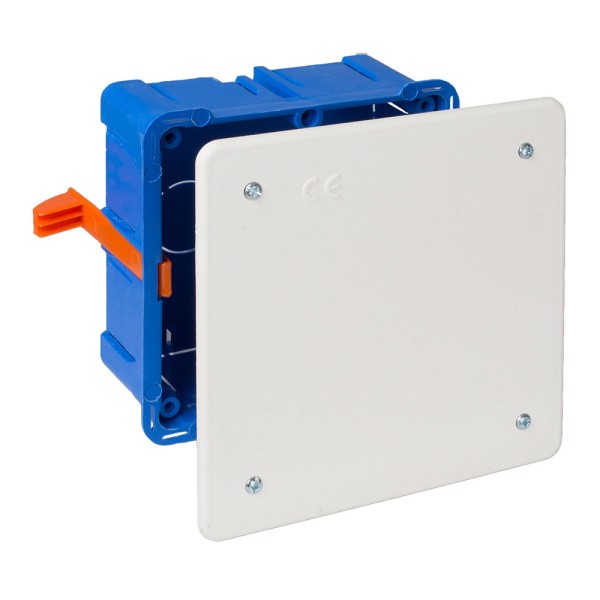 Caixa Encastrar P/Gesso Cart. P/Aparelhagem 107x107x45mm