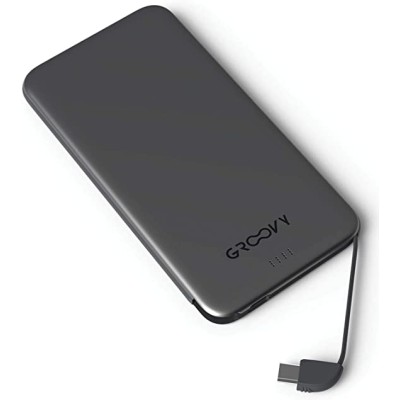 Power Bank Micro USB + Type C Groovy