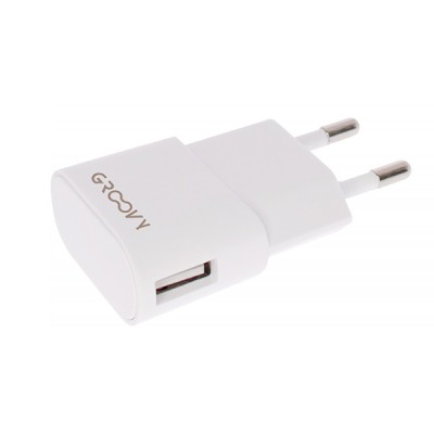 Carregador 1 USB P/Telemovel Groovy