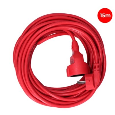 Extenção Electr. 3x1,5mm 15m 