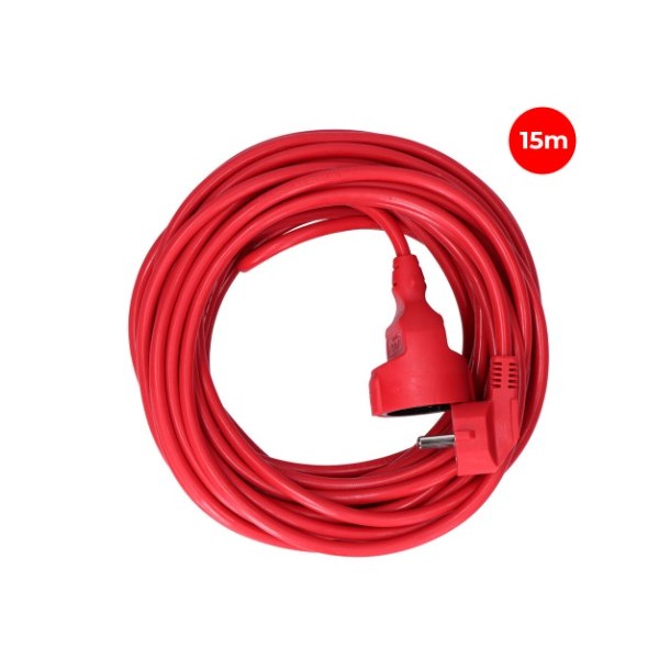 Extenção Electr. 3x1,5mm 15m 