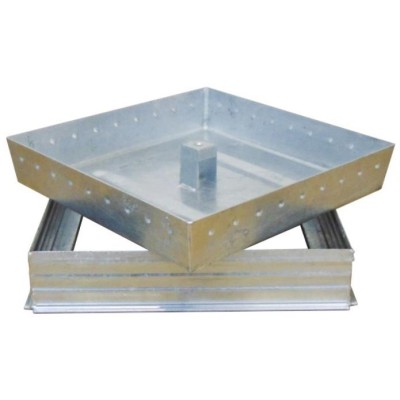 Tampa Saneam.S.Ligeira Reba. Galv. 600x600x50mm