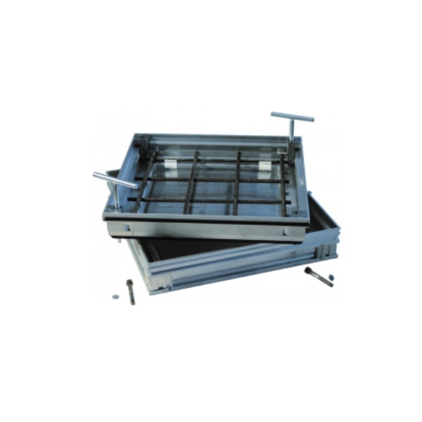 Tampa Rebaixada Toptek RE 1.0 Aluminio 600x600x72,5 