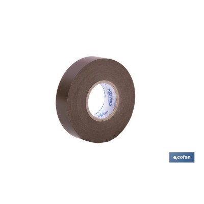 Fita Isolad. P/Elect. Cofan Castanha 19mmx20mt