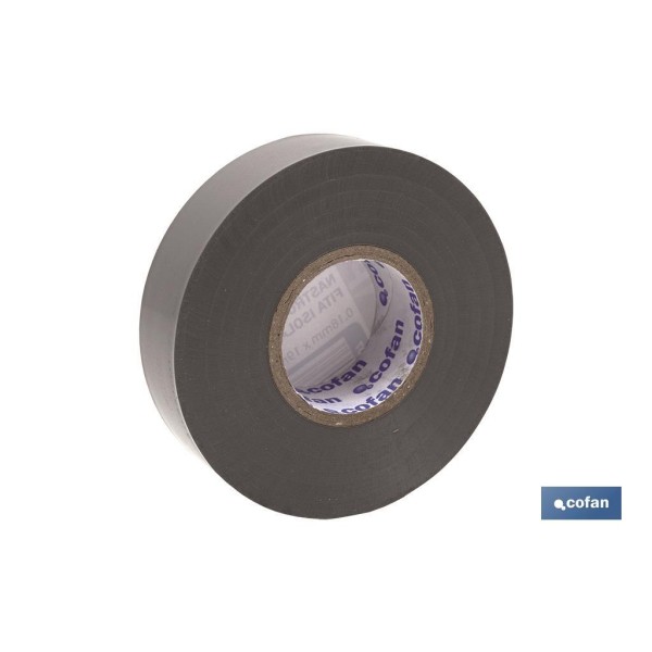 Fita Isolad. P/Elect. Cofan Cinza 19mmx20mt