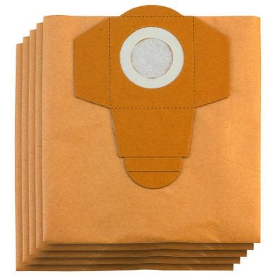 Kit 5 Sacos Papel 12lt P/aspirador Einhell