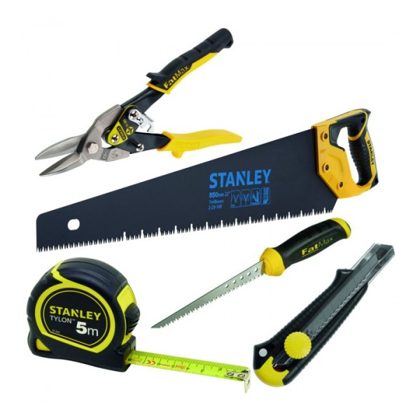 Kit Ferrament. Manuais P/Gesso Cartonado Stanley STHT20397-9