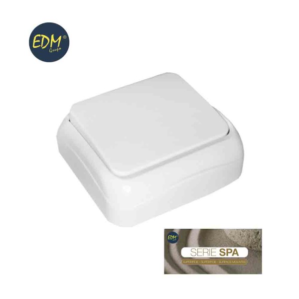 Interruptor Superficie Branco